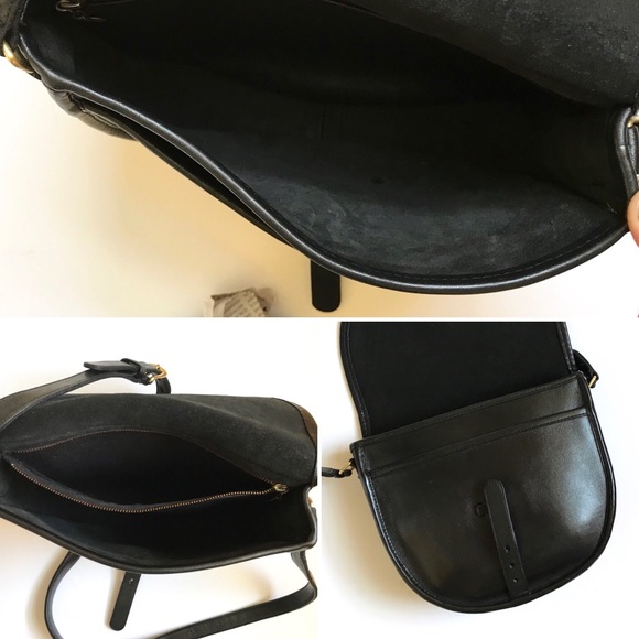 SOLD ||||| Authentic Coach Leatherware Saddle Bag - Picture 5 of 8